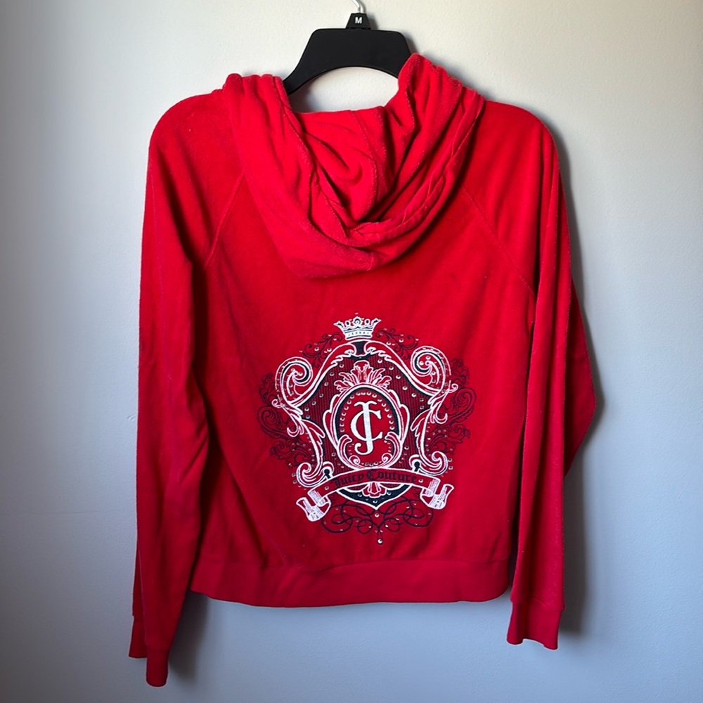 Authentic juicy couture medium, Terry cloth tracksuit top discontinued, rare ❤️